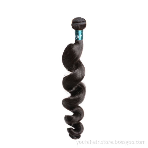 Top Grade Cuticle Aligned Curly Loose Wave Curly 100% Virgin Peruvian,Indian,Malaysian, Brazilian Human Hair Weave Bundles